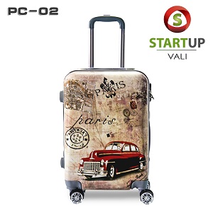 PC02 Startup Plastic Suitcase